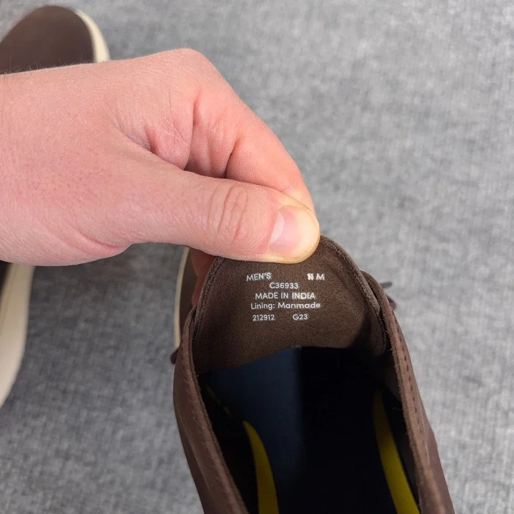Cole Haan Grand+ Men's Size 11 Shoes Brown Leather Comfort Chukka Boots